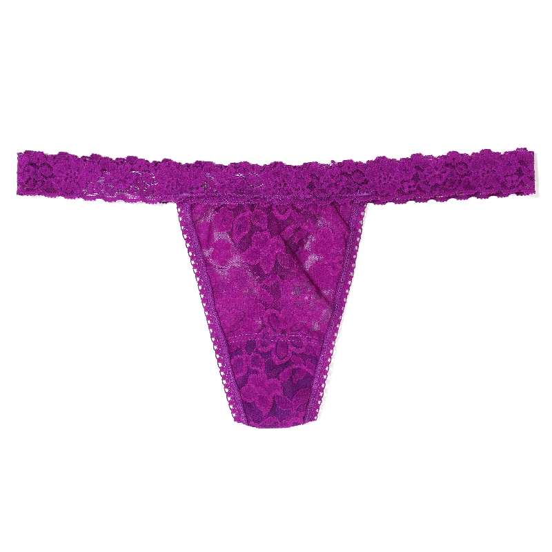 Daily Lace G-String | Aster Garland (Purple) Blue Lace Dress