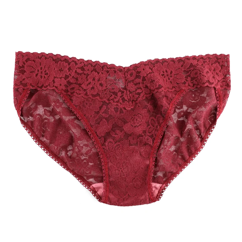 Daily Lace V-Kini | Shiraz Red Lace Dress Sparkle