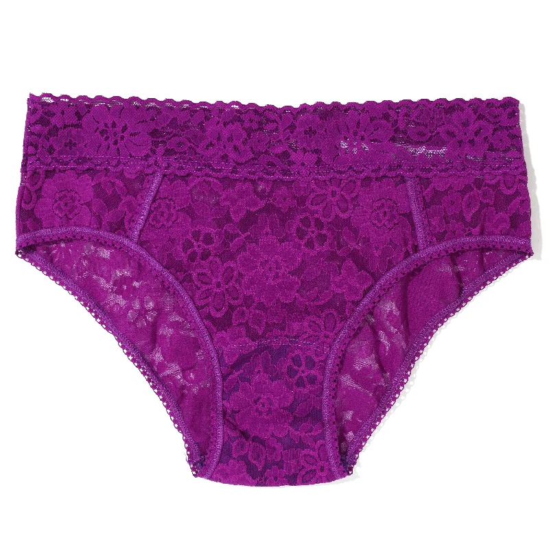 Daily Lace Cheeky Brief | Aster Garland (Purple) Lace Dress Sparkly