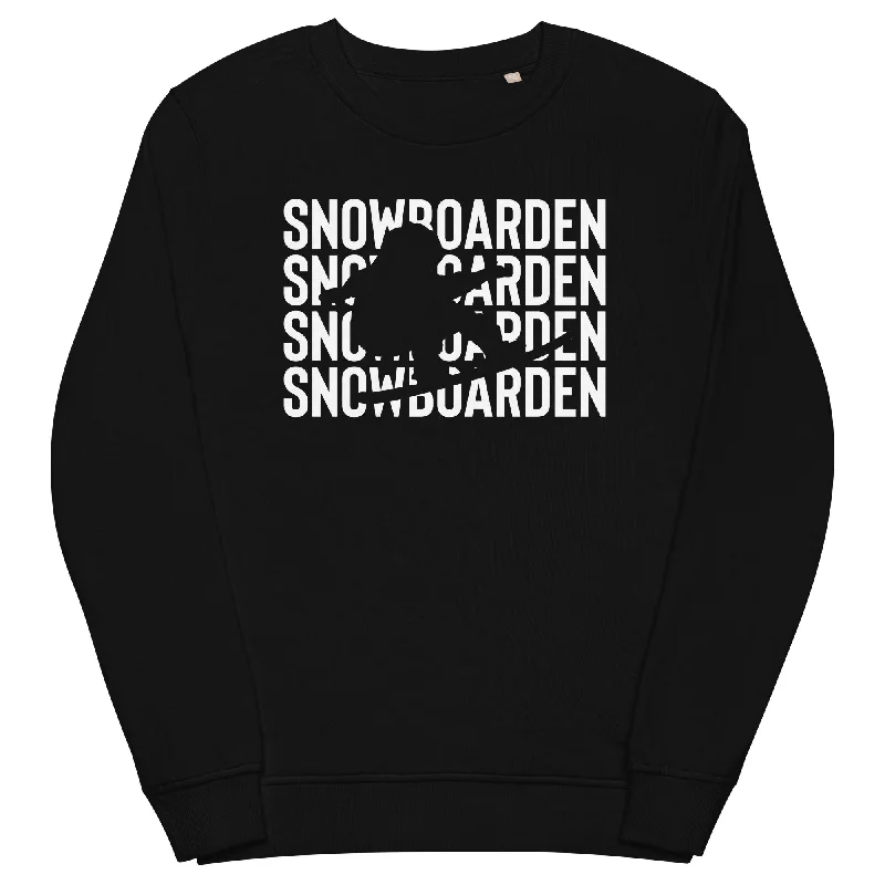 Snowboarden - Unisex Premium Organic Sweatshirt Classic Zip Hoodie