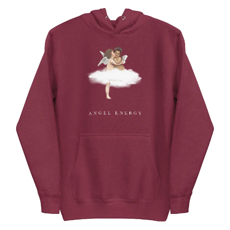 Angel Energy Adult Hoodie Sporty Sweatshirts for Women