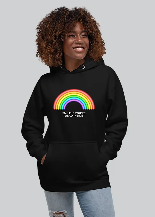 Smile If You're Women's Hoodie Modern Hoodie Sweatshirt