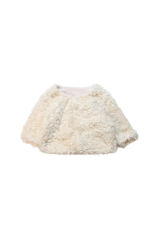 Petit Main Faux Fur Jacket 12-18M Women's heated jackets