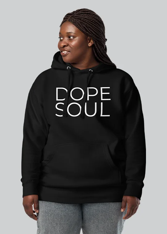 Dope Soul Womens Hoodie Casual Hoodie Sweatshirt Look