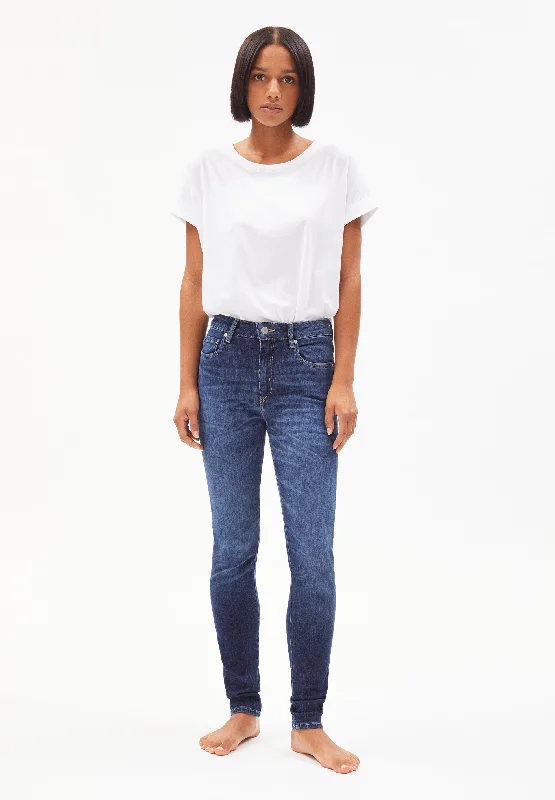 W's Tillaa - Skinny Fit Mid Waist - Organic cotton