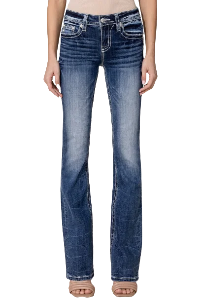 Miss Me Women's Victorian Dream Bootcut Jean