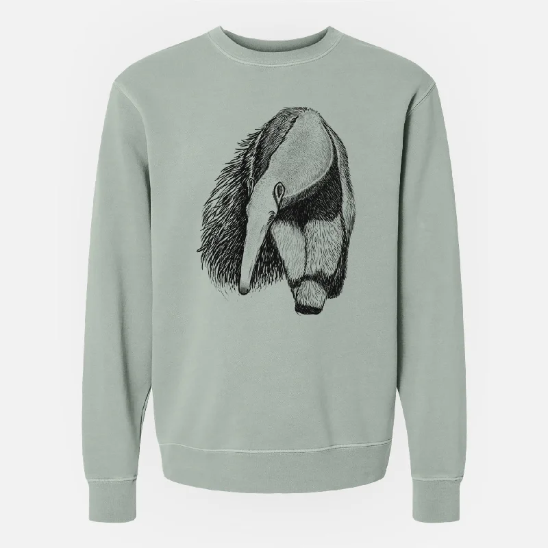 Giant Anteater - Myrmecophaga tridactyla - Unisex Pigment Dyed Crew Sweatshirt Basic Hoodie Sweatshirt Look