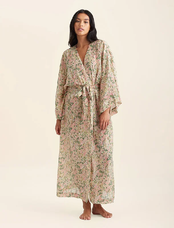 Adeline Kimono Maxi Robe Victoria’s Secret pajama sets