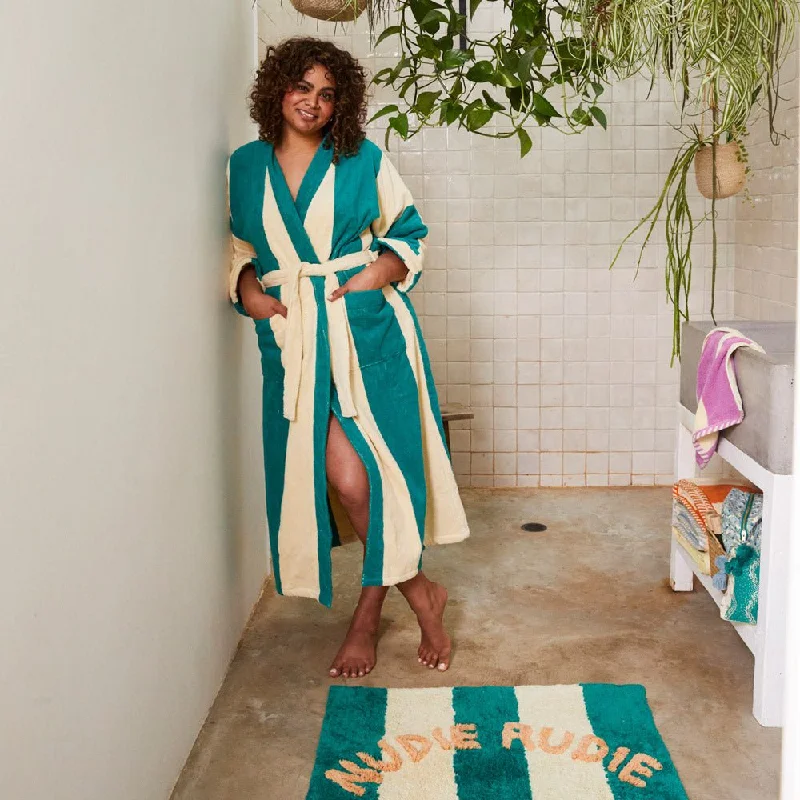 Halifax Toweling Robe - Teal H&M pajama sets