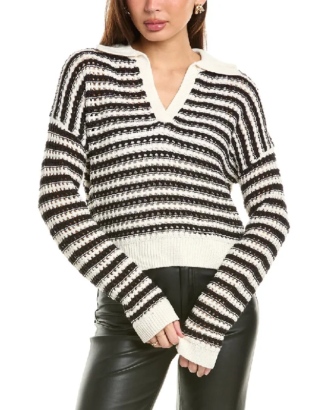 Harper Collared Sweater Travel-friendly sweaters