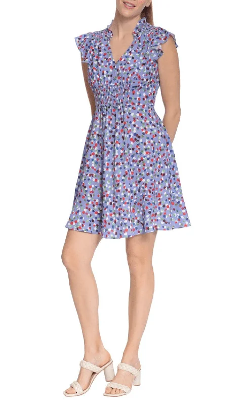 London Times T6305M - Printed Dress Girls' floral dresses