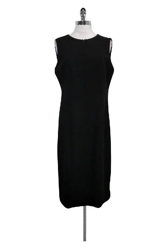 Akris Punto - Black Shift Dress Sz 10 Y2K unclassified dresses