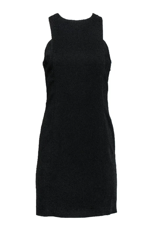 Alexander Wang - Black Sleeveless Shift Dress Sz 4 Elegant unclassified dresses