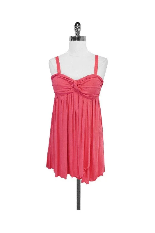 Catherine Malandrino - Pink Baby Doll Dress Sz S Fashionable unclassified dresses