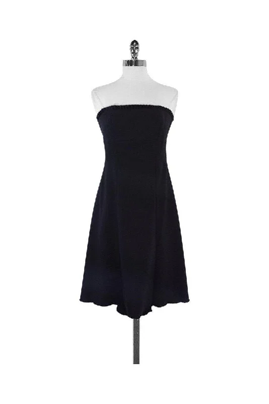 Diane von Furstenberg - Charcoal Strapless Dress Sz 8 Women's unclassified dresses