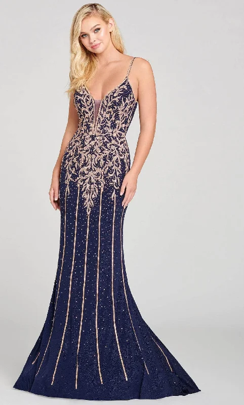 Ellie Wilde EW121053 - Sleeveless Trumpet Gown Best-selling unclassified dresses