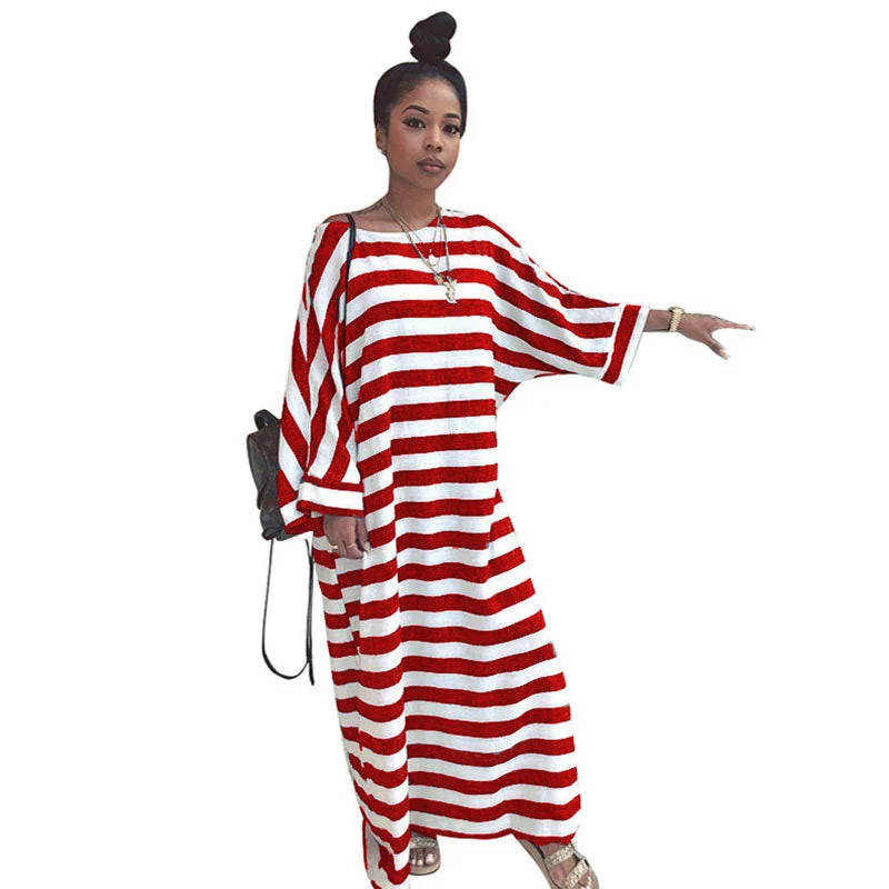 Lazy & Lovely Striped Print Linen Dress #Striped #Print Velvet unclassified dresses