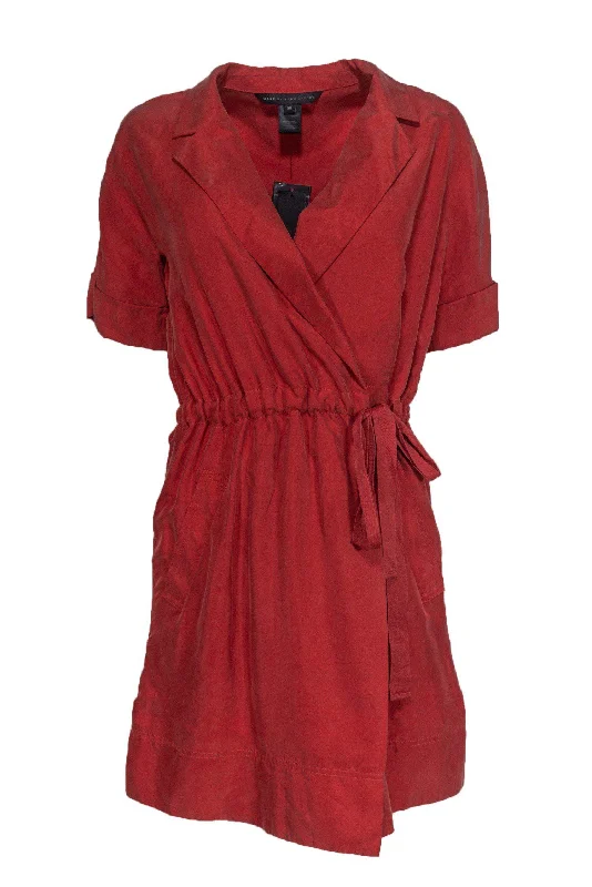 Marc by Marc Jacobs - Burnt Orange Wrap Dress Sz XS Casual chic unclassified dresses