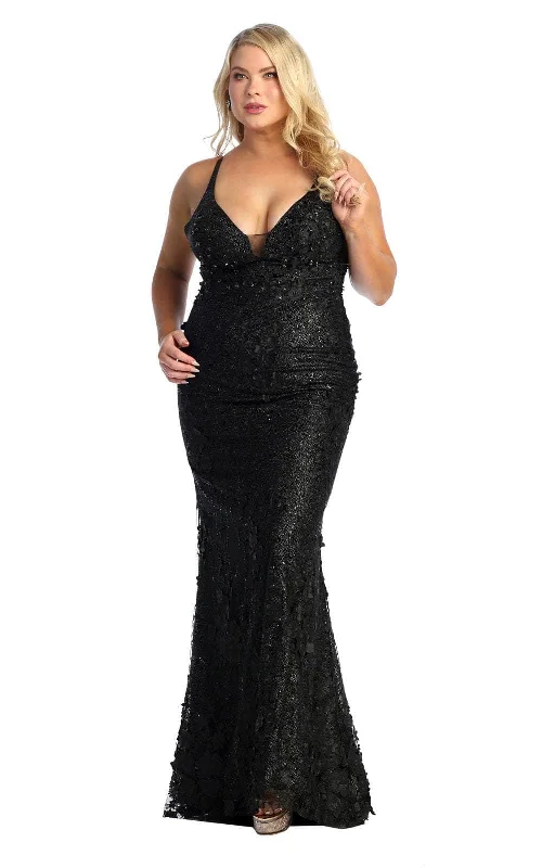 May Queen RQ7932 - Scoop Back Evening Gown Gothic unclassified dresses