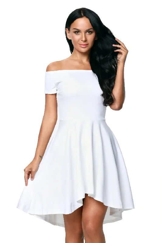 Sexy White All The Rage Skater Dress Vintage unclassified dresses