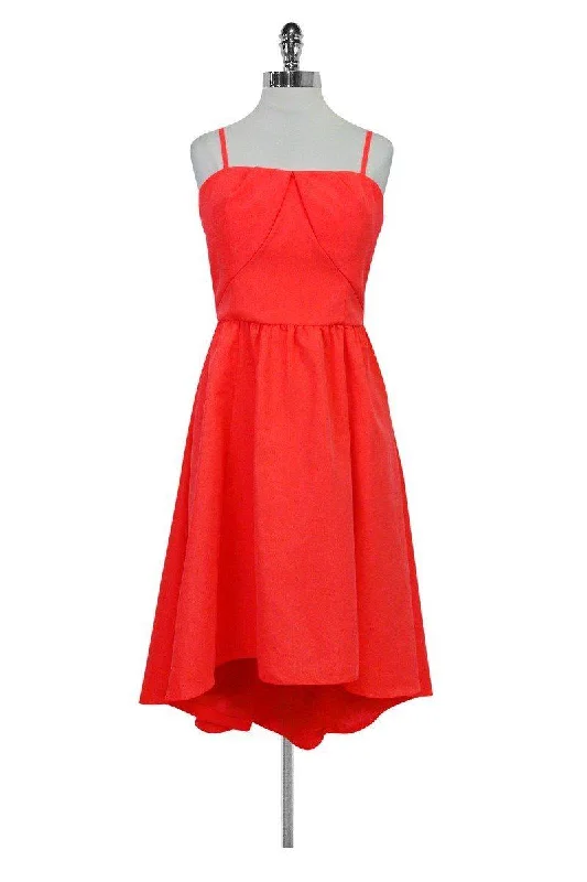 Ted Baker - Neon Orange Dress Sz 8 Luxury unclassified dresses