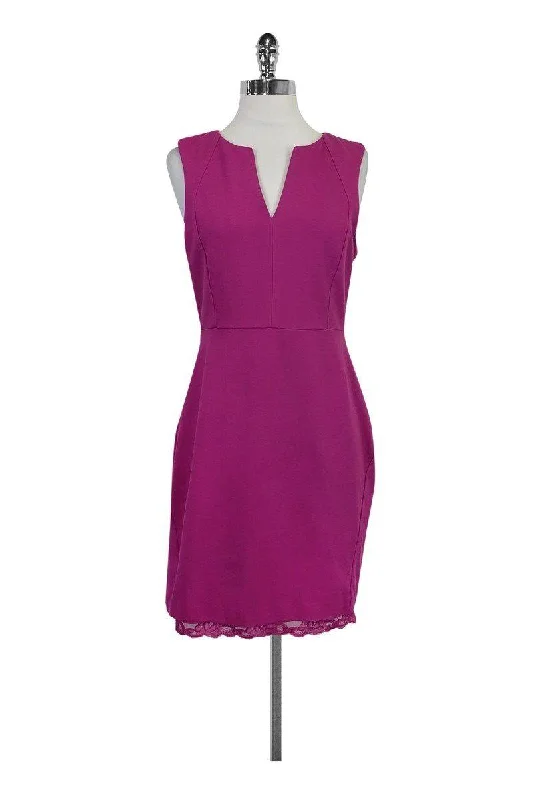 Trina Turk - Sleeveless Pink Dress Sz 6 Knitted unclassified dresses