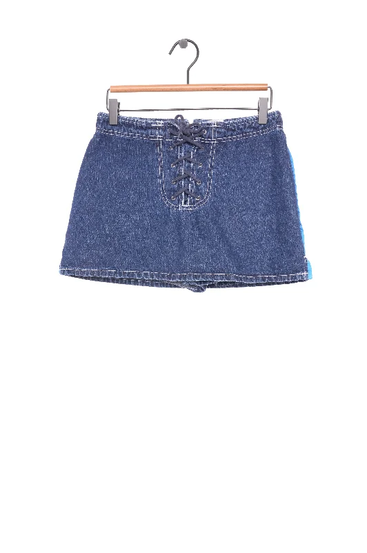 Y2K Jordache Mini Skort Trendy Mini Skirt