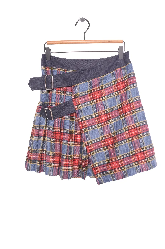 Y2K Vivienne Westwood Pleated Mini Skirt Vintage Pleated Skirt