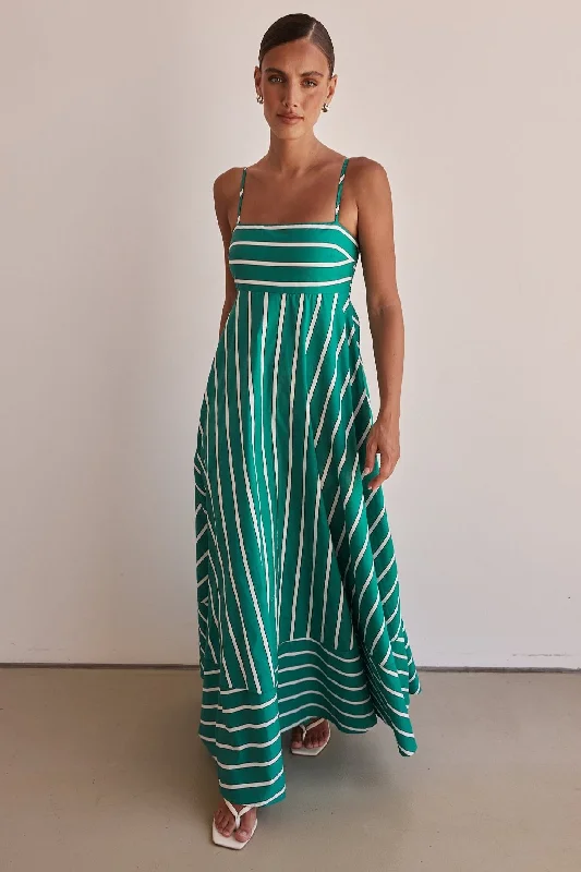 Pacy Maxi Dress (Green) Cozy Maxi Skirt